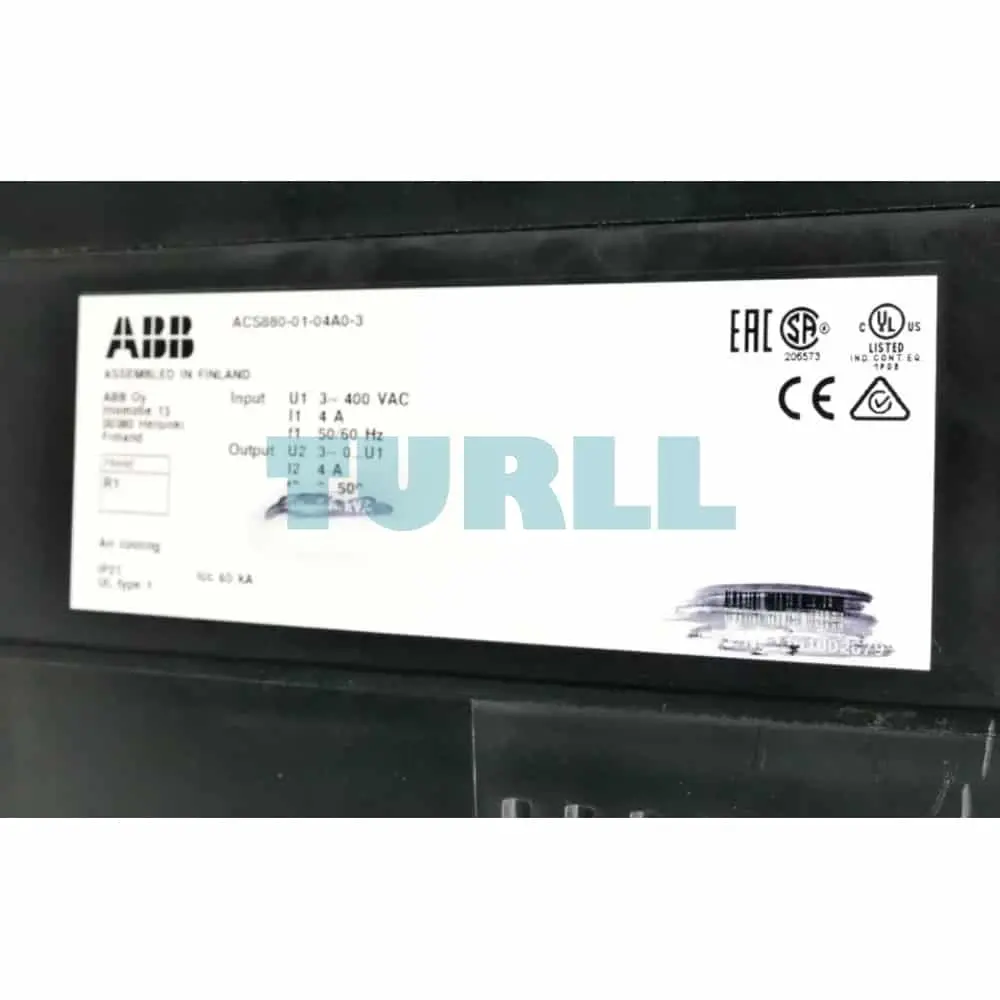 ACS880-01-04A0-3 3AUA0000107976 ABB Industrial Wall-mounted Single Drive Original Brand New 4 ACS880-01-04A0-3 3AUA0000107976 ABB Industrial Wall-mounted Single Drive
