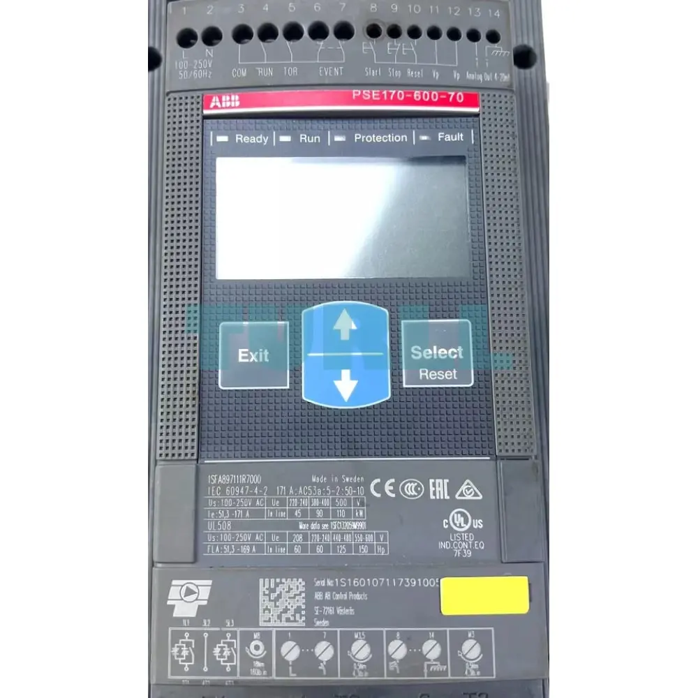 PSE170-600-70 1SFA897111R7000 ABB Softstarter Original Brand New 1 PSE170-600-70 1SFA897111R7000 ABB Softstarter