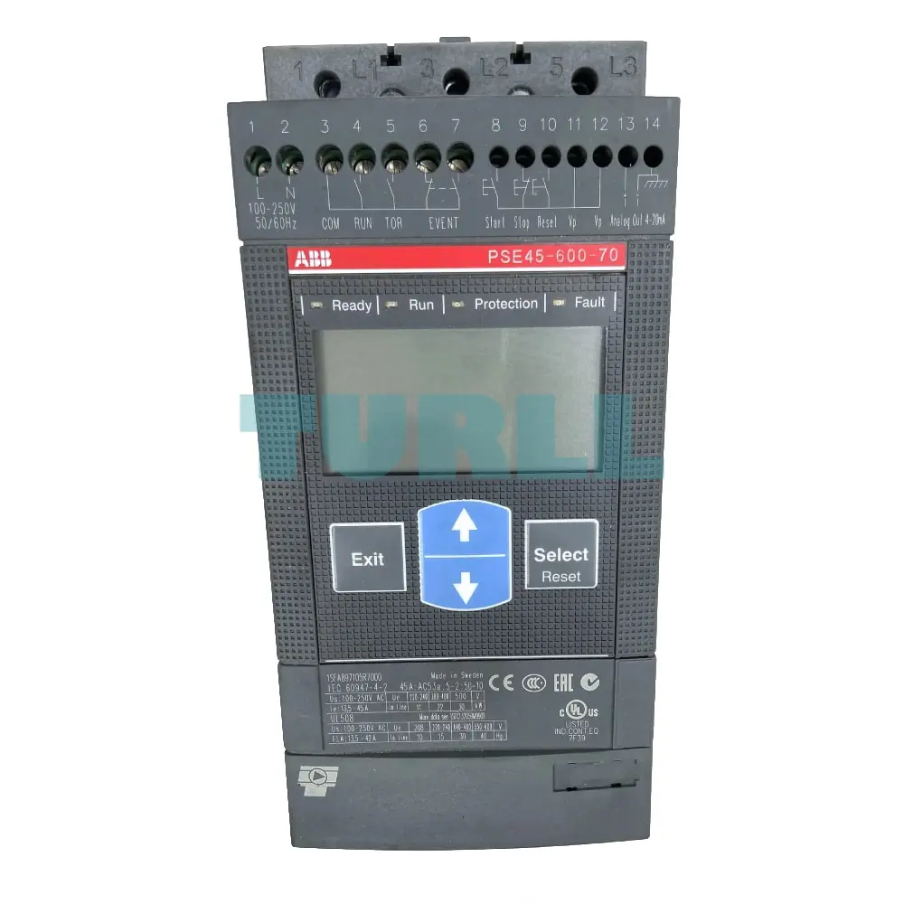 PSE45-600-70 1SFA897105R7000 ABB Softstarter Original Brand New 1 PSE45-600-70 1SFA897105R7000 ABB Softstarter