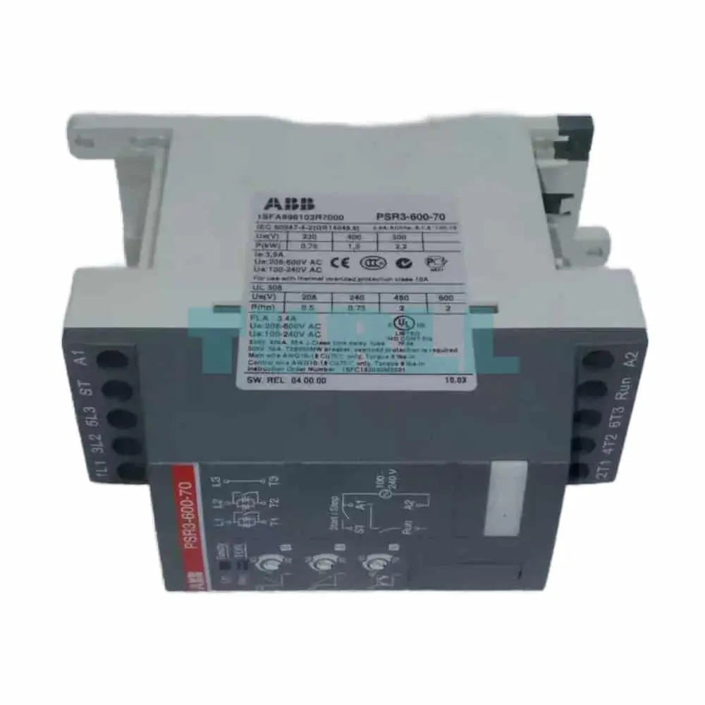 PSR3-600-70 1SFA896103R7000 ABB Softstarter Original Brand New 2 PSR3-600-70 1SFA896103R7000 ABB Softstarter