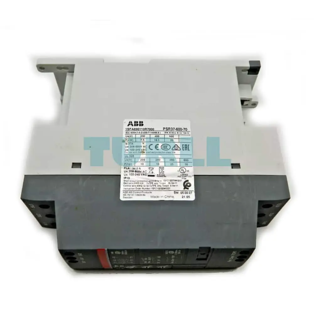 PSR37-600-70 1SFA896110R7000 ABB Softstarter Original Brand New 5 PSR37-600-70 1SFA896110R7000 ABB Softstarter
