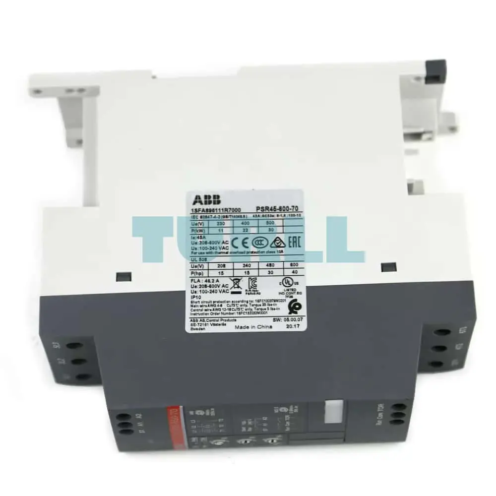 PSR45-600-70 1SFA896111R7000 ABB Softstarter Original Brand New 4 PSR45-600-70 1SFA896111R7000 ABB Softstarter