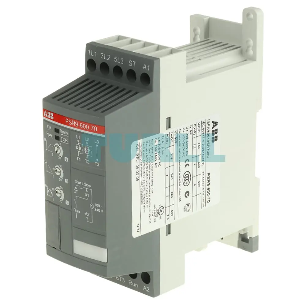 PSR9-600-70 1SFA896105R7000 ABB Softstarter Original Brand New 4 PSR9-600-70 1SFA896105R7000 ABB Softstarte