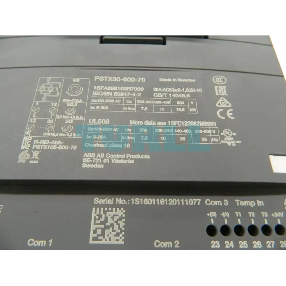 PSTX30-600-70 1SFA898103R7000 ABB Softstarter Original Brand New 5 PSTX30-600-70 1SFA898103R7000 ABB Softstarter
